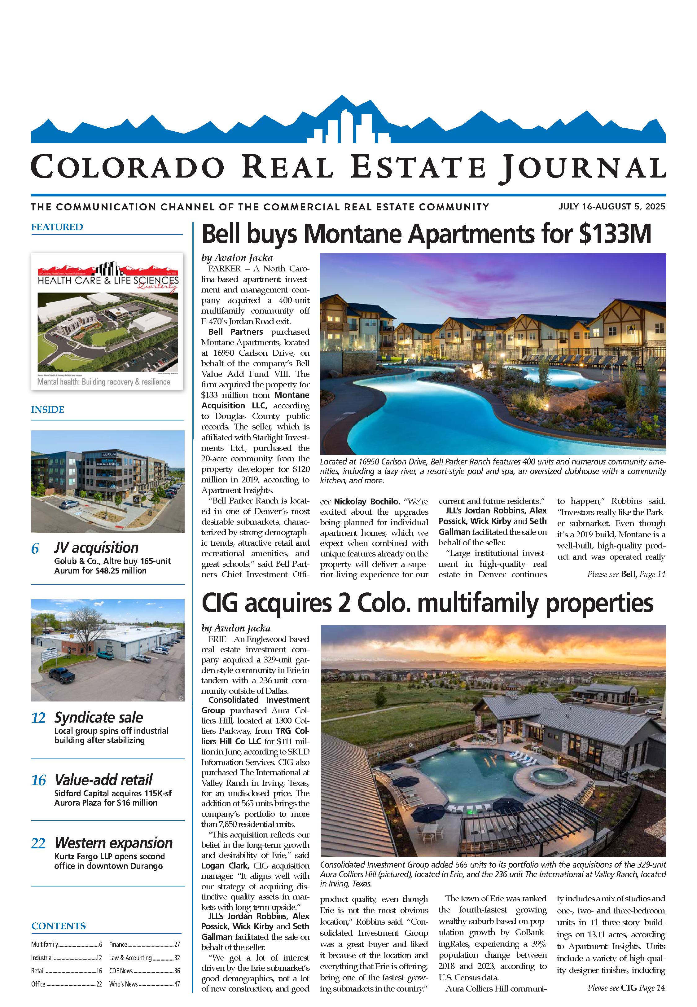 CREJ Current Issue