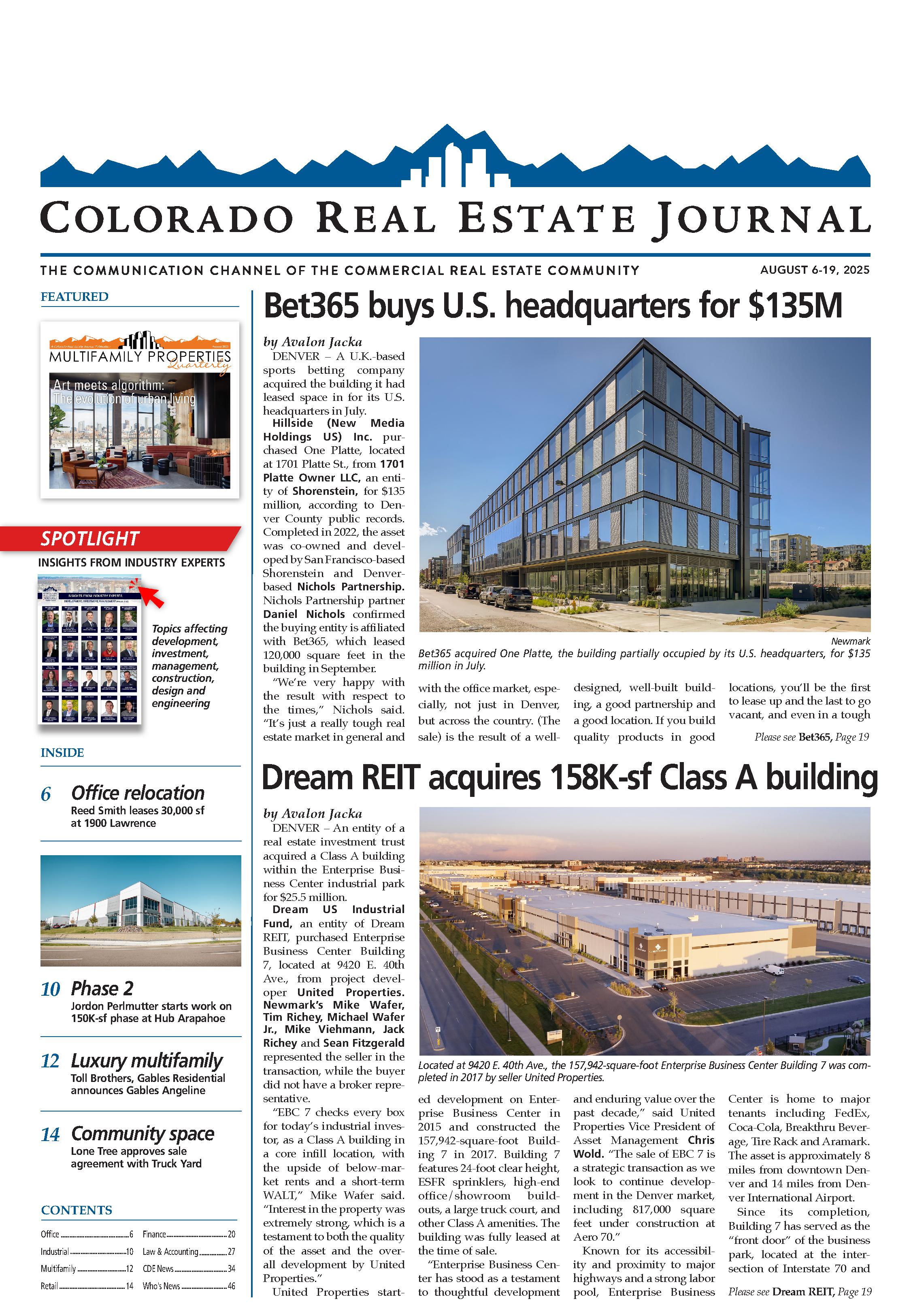CREJ Current Issue