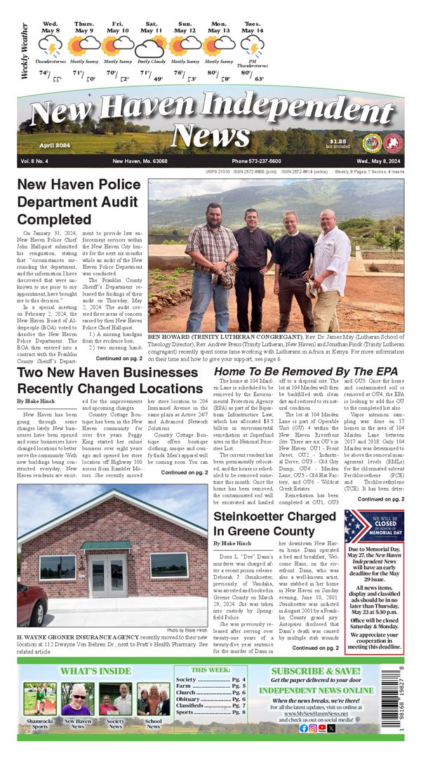 New Haven Independent News e-Edition