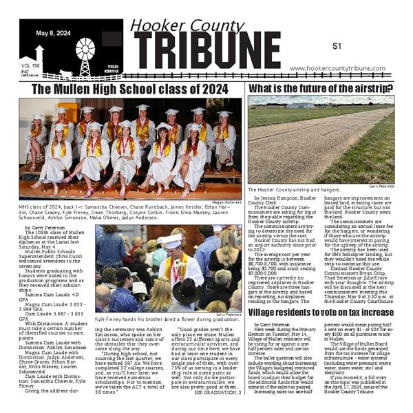 Hooker County Tribune e-Edition