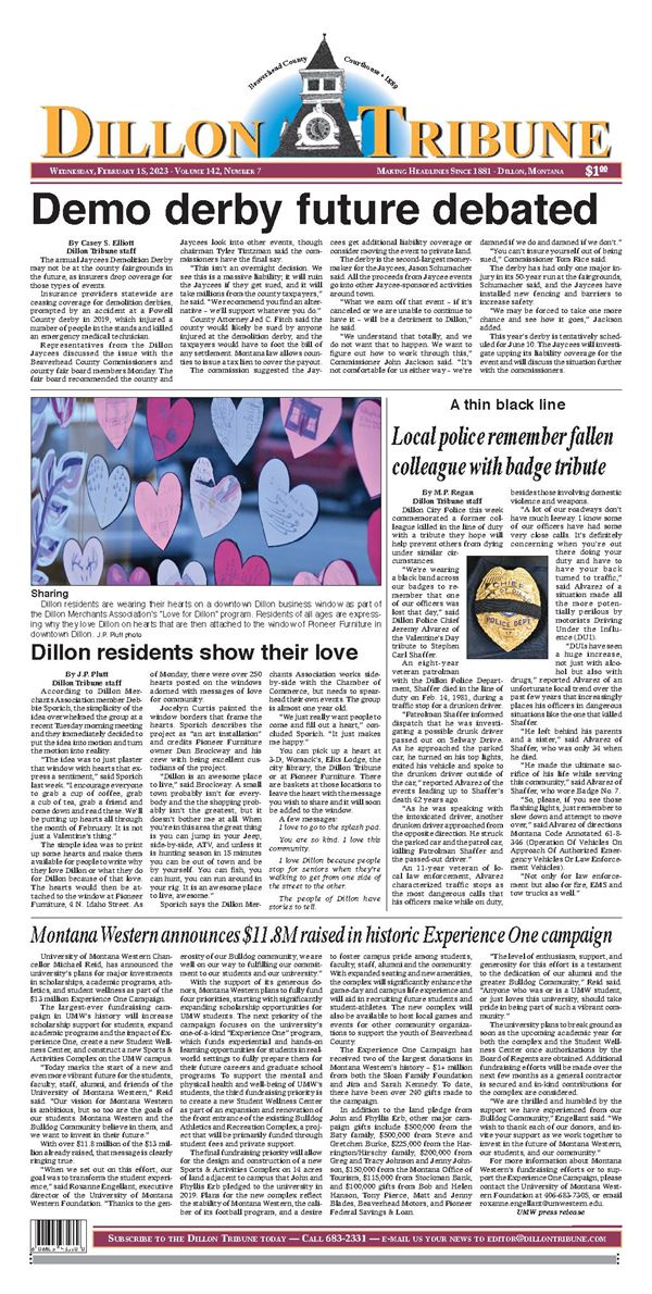 Dillon Tribune e-Edition