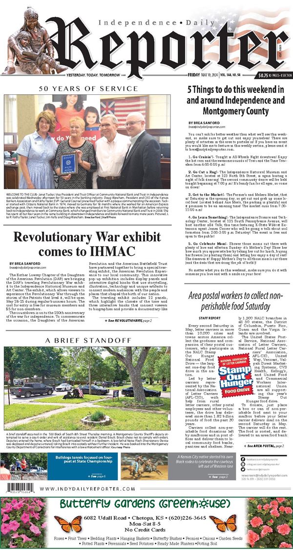 Independence Daily Reporter e-Edition