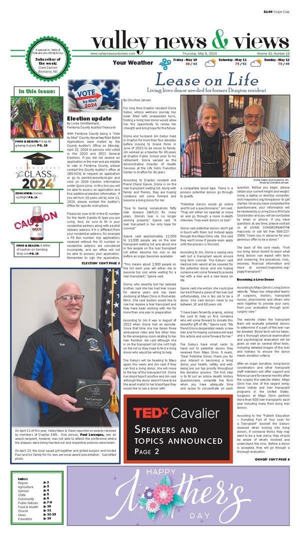 Valley News and Views e-Edition