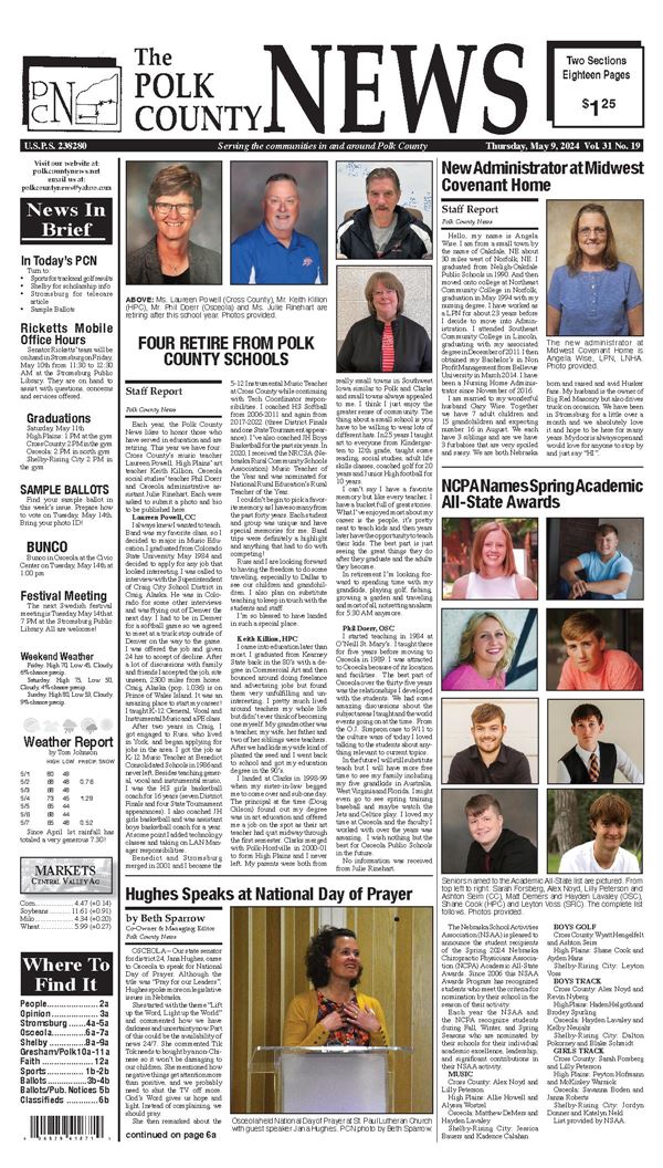 Polk County News e-Edition