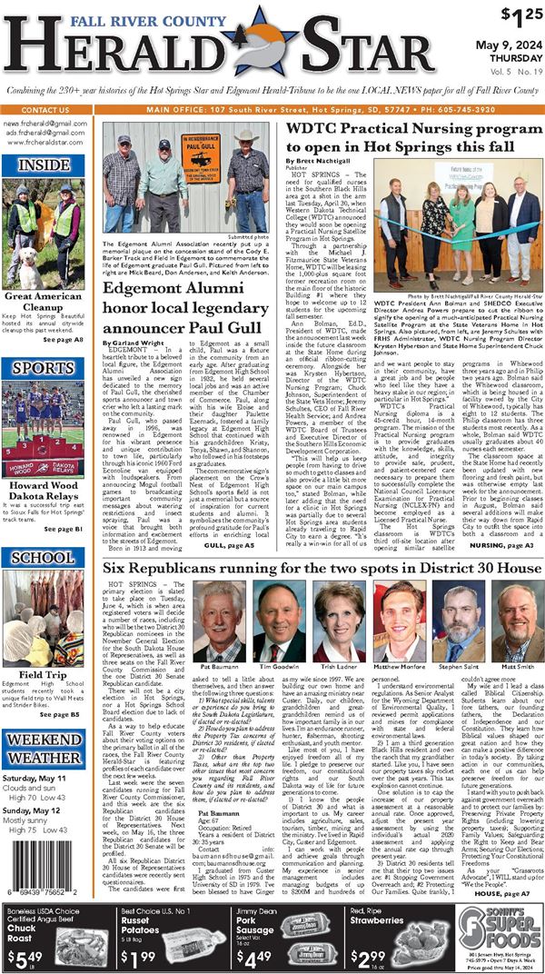 Fall River County Herald-Star e-Edition
